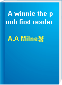 A winnie the pooh first reader