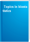 Topics in biostatistics