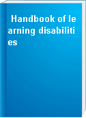 Handbook of learning disabilities