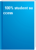 100% student success