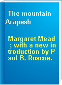 The mountain Arapesh