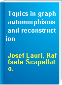 Topics in graph automorphisms and reconstruction