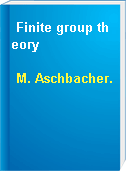 Finite group theory