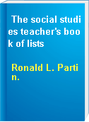 The social studies teacher