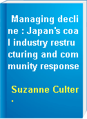Managing decline : Japan