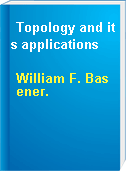 Topology and its applications