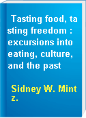 Tasting food, tasting freedom : excursions into eating, culture, and the past