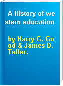 A History of western education