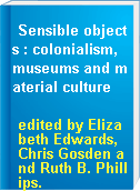 Sensible objects : colonialism, museums and material culture