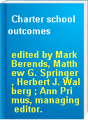 Charter school outcomes