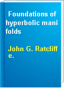 Foundations of hyperbolic manifolds